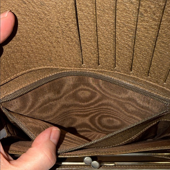 Gucci Beige and Brown GG Coated canvas and Leather Wallet - Picture 15 of 16